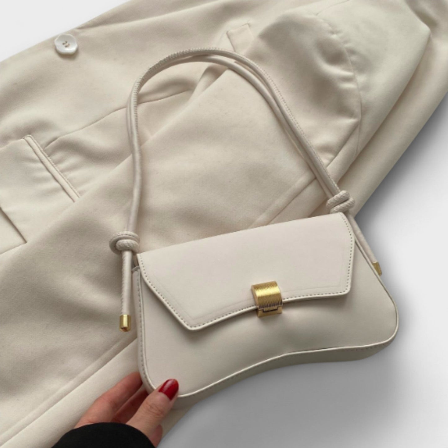 Aurora. Bolso plegable vintage – retro-chic atemporal para cualquier ocasión